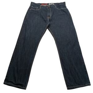 Red Ape Jeans 40 X 32 Men's Baggy Y2K Hip Hop Streetwear Blue Cotton